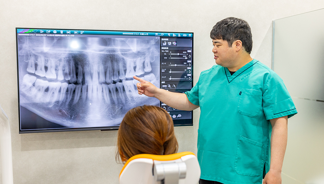 布施のなるべく歯を削らない治療