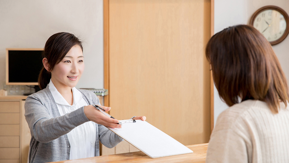 布施の診療の流れ