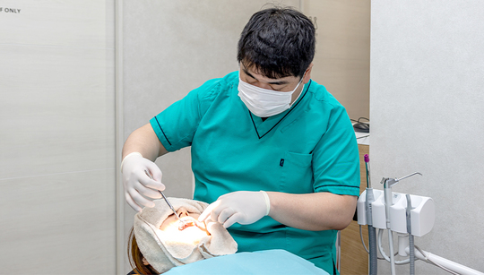 布施のなるべく歯を削らない治療